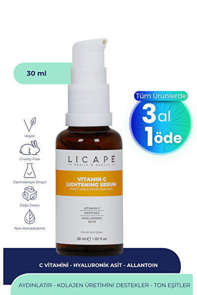 Licape C Vitaminli Aydınlatıcı Serum 30 ml