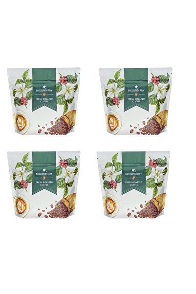 Brownberry Gurme Blend Standart Kavrum (full City Roast) - 4 X 250 Gr (1 Kg)