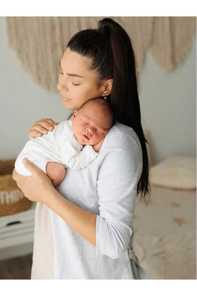 Momykeep Set Cadou 2 Body-uri Nou-Născut Momykeep, 0-2 Luni, Bumbac OEKO-TEX,...