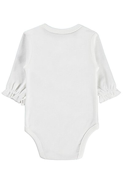 Civil Baby Brodeli 1-18 luni cu capse - Ecru 18-24 luni