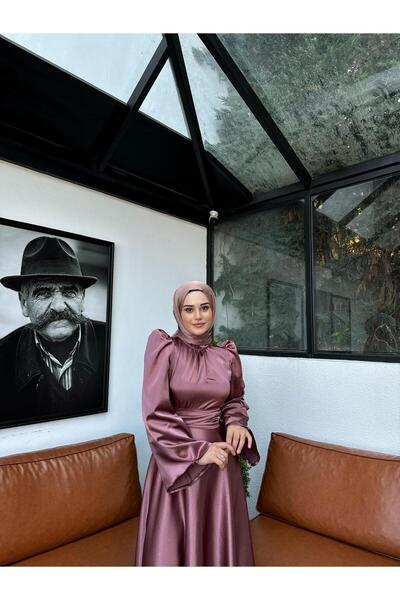 BYATEİLER Gül Kurusu Janjan Şifon Şal