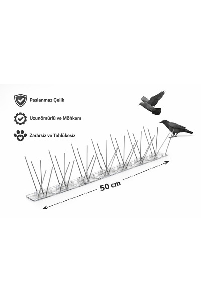 TR Kuş, Karga, Martı Engelleyici Tüneme için
