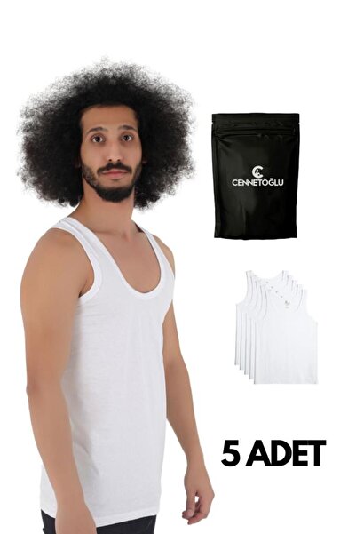 CENNETOĞLU 5 Ανδρικά Βαμβακερά Μπλουζάκια ΟΙΚΟΝΟΜΙΚΟ ΠΑΚΕΤΟ