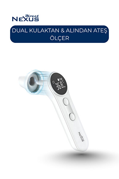 Direct NEXUS Dual Kulaktan & Alından Ateş Ölçer - Standart Standart