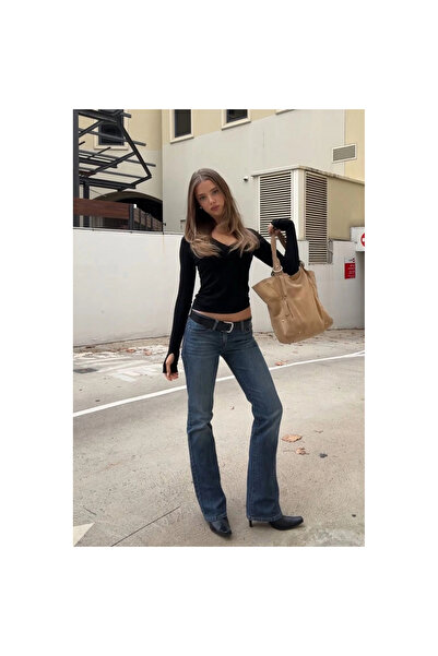 Mokşa Pantaloni din denim ZRA Bootcut