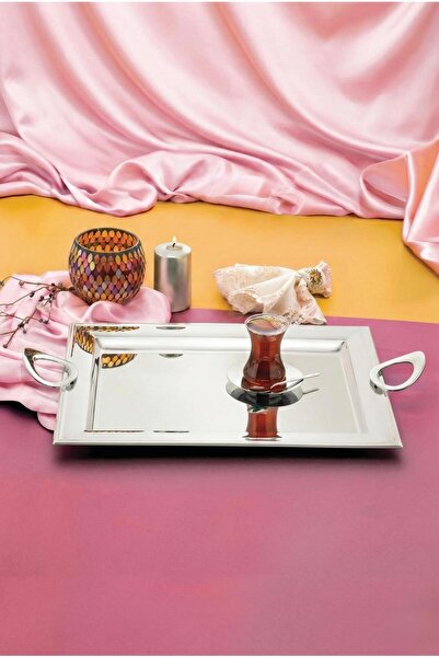 ÖZLİFE صينية شاي ألفا سادة