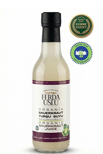 Fermente Mutfağım Organik Probiyotik Turşu Suyu- Sauerkraut 330 ml