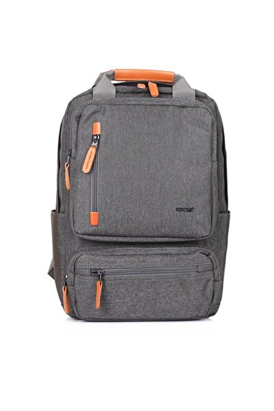 ÇÇS Сумка для ноутбука з роздільними відділеннями, унісекс, сіра, з USB-портом 51278