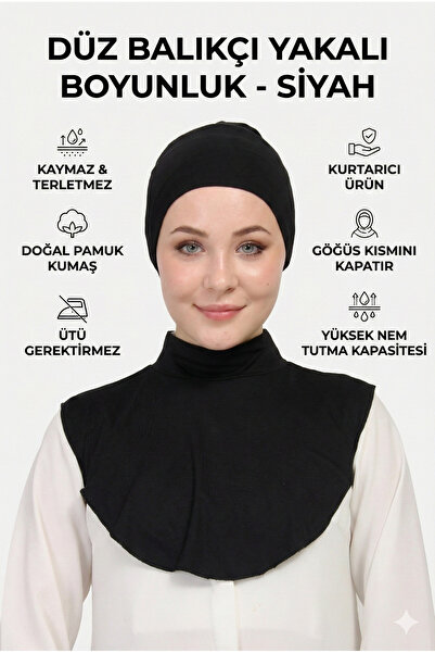 Genel Markalar Düz Balıkçı Yakalı Boyunluk – Kaymaz, Terletmez, Kurtarıcı Ürü...