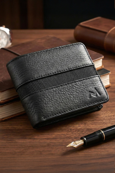 TESBİHCİBABA Mandarin | Dark Way Сеул Чоловічий шкіряний гаманець