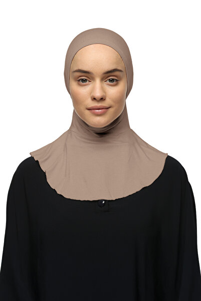 Altobeh Women's Hijab Practical Neck Collar Hijab - Sportsman Bonnet - Soil
