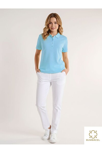 Bumbăcel Tricou polo uniton pentru dame din bumbac