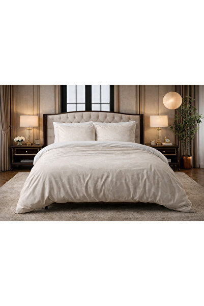 Sleeptime Bed linen, Sleeptime, for 2 people, 100% cotton, Pure Ginkgo Whisper model, 200x200/220