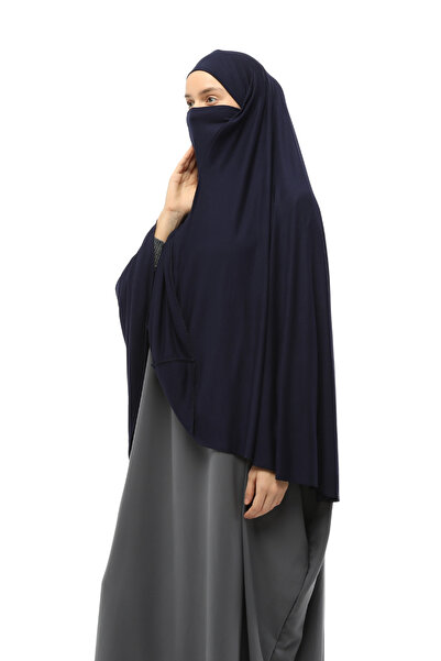 Altobeh Hazır Türban Peçeli Pratik Eşarp Tesettür Nikaplı Hijab - Namaz Örtüs...