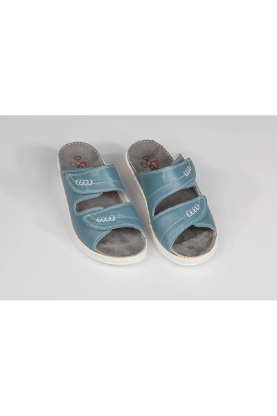Dr.Soft Women's Anatomical Comfort Slippers 301 - Blue