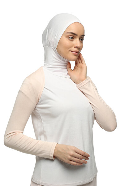 Altobeh Bolero Hijab Mânecă Lungă - Pudra