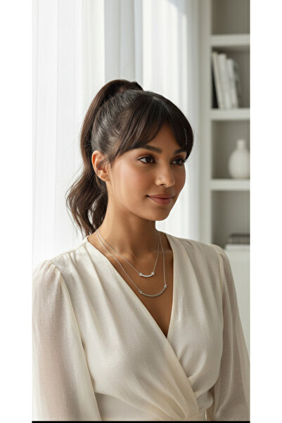 Shae Jewelry قلادة فضية للنساء من جوليريز