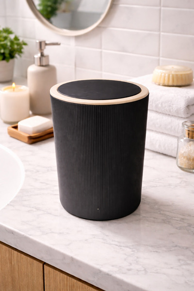 ARVALE 7 Litre Modern Tarz Çöp Kovası – Dayanıklı Plastik Malzeme