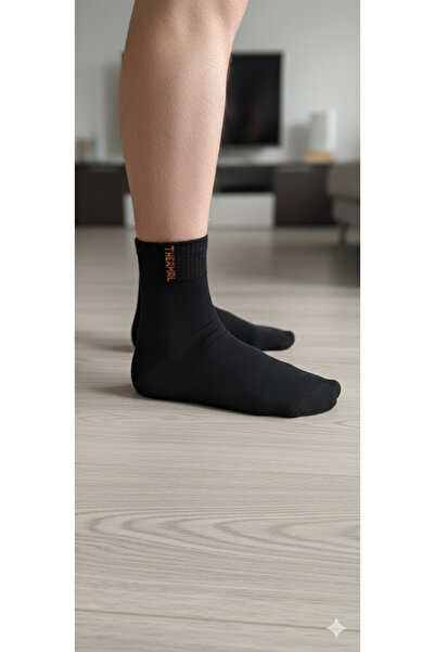 ASGÜL SOCKS Thermal Effect Men's Mid-Calf Socks Set 3 Pairs