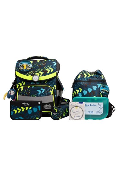 School Mood Timeless Pro Schulranzen-Set 7-teilig