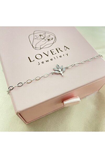 Lovera Jewellery 925 Ayar Gümüş Hayat Ağacı Kadın Bileklik | Zarif Hediyelik ...