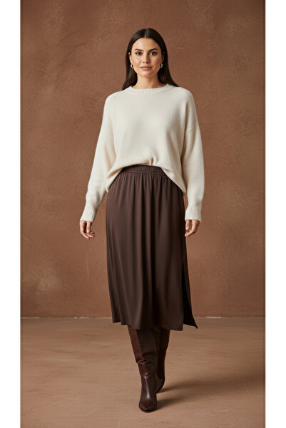 Curly FUSTA MARO CU FĂRĂ LA LATERALE