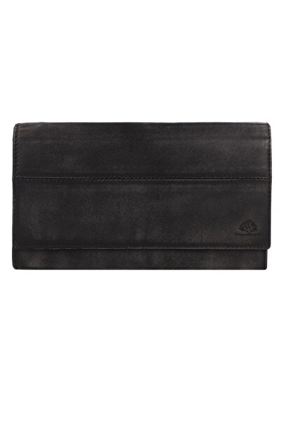 Greenburry Destressed Geldbörse RFID Schutz Leder 18.5 cm