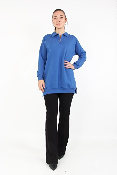 Mckanzie 6059 material elastic Compact bumbac moale Hanorac cu guler polo