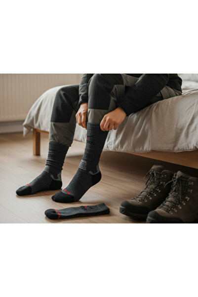 YOTITEX جوارب حرارية لراكبي الدراجات النارية في الشتاء |   مقاوم للبرد، طويل،...