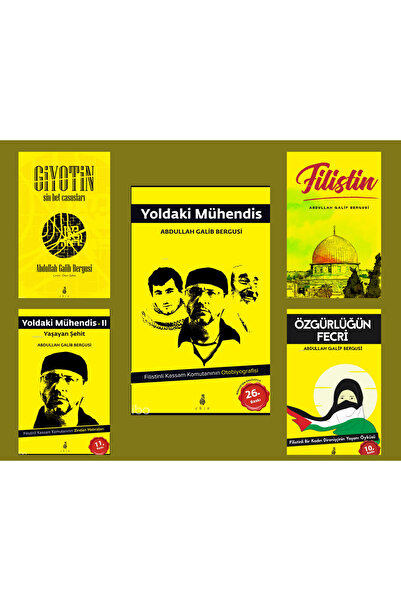 Ekin Yayınları Abdullah Galip Bergusi Seti 5 Kitap; Yoldaki Mühendis, Filisti...