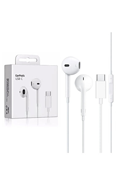 Generic Type-C Wired Earphones with Mic & Volume Control