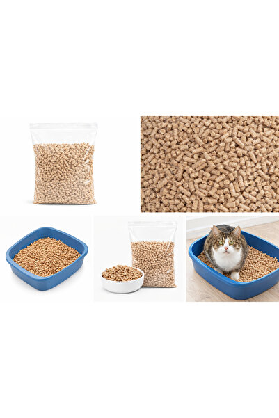 DEĞİRMEN TARIM ÇAM PELET KEDİ KUMU ÇAM PALET 10 KG [20 LİTRE]