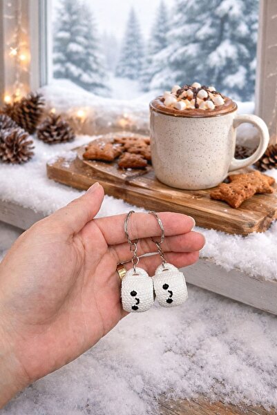 3dnovacomtr Sevimli Kahve Bardağı Anahtarlık