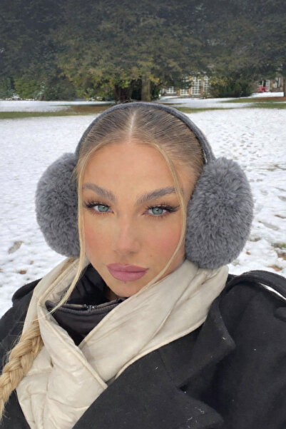 laviyonsa Cască de urechi de iarnă de pluș Cască de urechi pliabilă