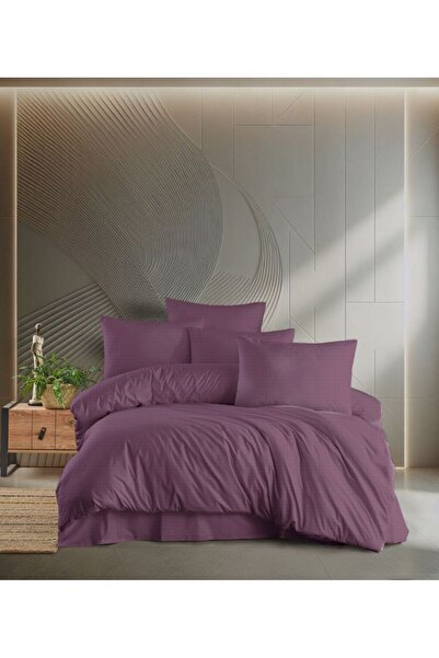 MELLS HOME Set de lenjerie de pat cu cearșaf dublu elastic