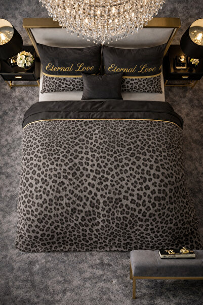 Sleeptime Lenjerie de pat, Sleeptime, pentru 1 persoană, Bumbac si Poliester, Elegance Eternal Love, 140x220