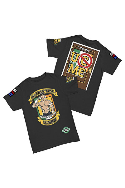 l'eivor John Cena UC ME Never Give Up Baskılı Pamuk T-shirt