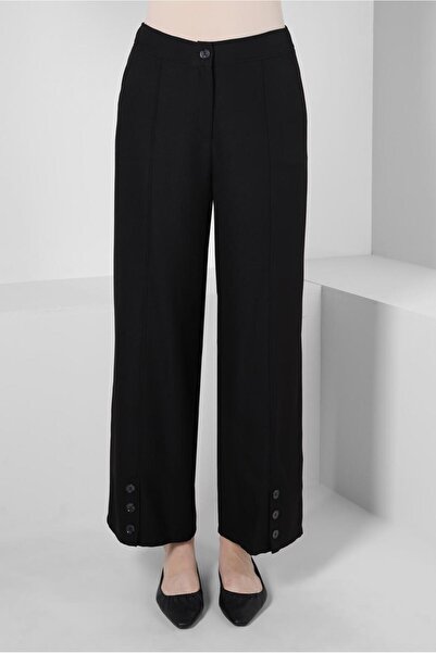 Alvina PANTALONI LARGI CU DETALII CU BUTONI 70375