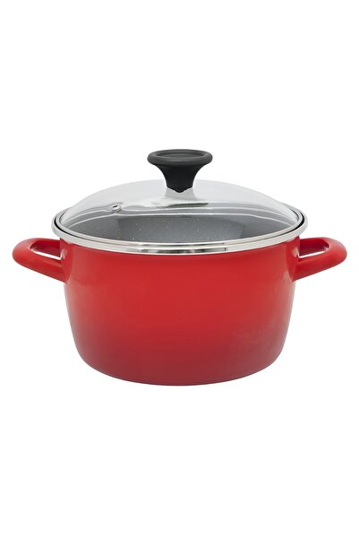 Metalac Γλάστρα 3,5 λίτρων με γυάλινο καπάκι Granite Induction /20cm/3,5l