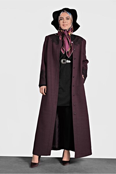 Alvina 10123 نموذج ستارة مطرزة مع زخرفة