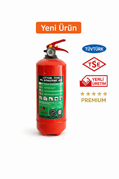 ünalgrup 1 KG LITYUM PLUS ELEKTRIKLI ARAÇ YANGIN SÖNDÜRÜCÜ Üretim 01.2026 tek...