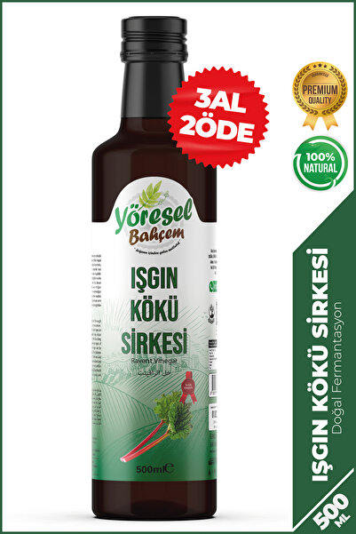 Yöresel Bahçem Işgın Kökü Sirkesi Doğal Fermantasyon (500ml)