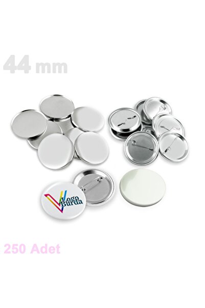 vizyonstore 44 mm Buton Rozet (SARF) VG44BRS 250 adet
