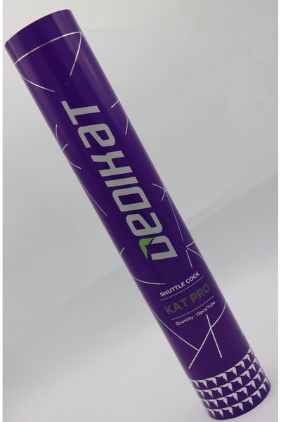 DEDIKAT كرات تنس الريشة KAT-PRO BWF القياسية الممتازة (12 قطعة)