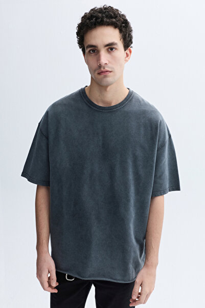 Mudo LOOSE FIT BİSİKLET YAKA T-SHIRT