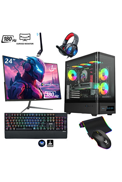IZOLY Ragnarok I7 12700f 32gb Ddr4 1tb M2 Rtx3070 8gb 24" 180hz 240mm Soğutma...