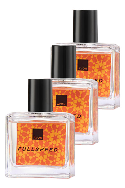 AVON Full Speed Erkek Parfüm Edt 30 Ml. Üçlü Set