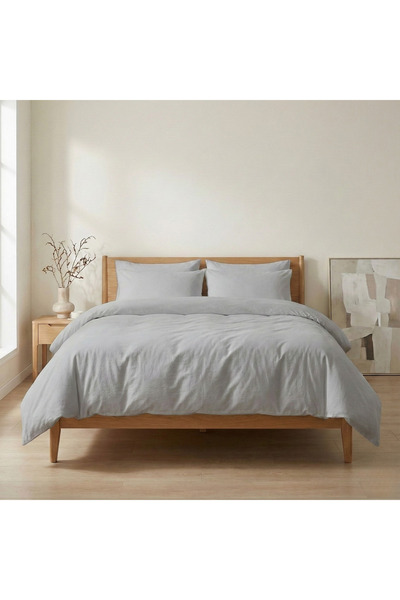 Prime Sleeks طقم غطاء لحاف مزدوج من هارموني 100% قطن مقاس 200×220 سم، مع ملاء...