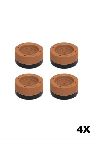 Roborge Furniture and Cabinet Riser Support - 3.5cm - 4 Pieces - Brown