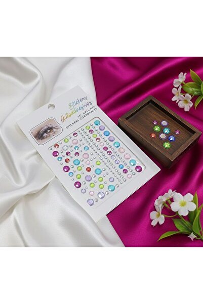 Shiklik Vücut Ve Yüz Taşı Stickers Tırnak Makyaj Taşı Yapışkan Festival Taşı ...